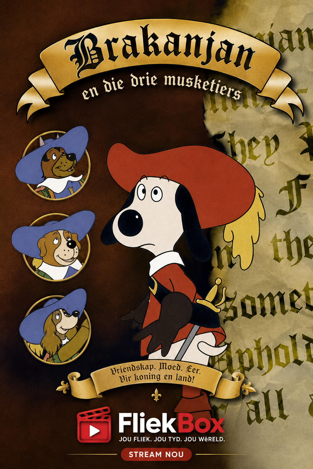 Brakanjan en die drie musketiers